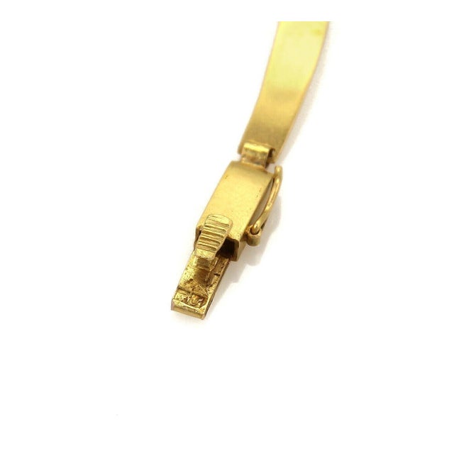 Contemporary 18k & 14k Gold Scarab Hieroglyphic Egyptian Graduated Panel Necklace For Sale - Image 3 of 6