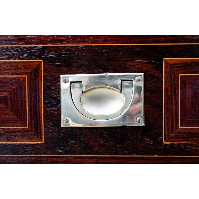 Art Nouveau Gentleman's Writing Desk by Bernhard Ludwig, 1890s For Sale - Image 4 of 18