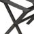 Perfect for any bedroom or walk-in closet, this luggage rack is ready when needed. The black licorice finished solid Wood...