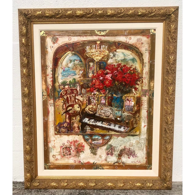 Kim Tkatch (Born1963-) Oil on Canvas Original Signed Painting Framed For Sale - Image 14 of 14