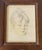 Mid-20th Century Framed Miniature Portrait Drawing Prints on Silk Attributed to Italian Artist René David - Set of Four For Sale In Washington DC - Image 6 of 12