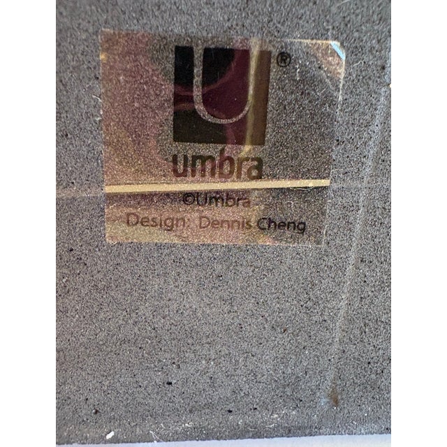 Umbra Late 20th Century Umbra Stainless Steel Leaf Napkin Holder by Dennis Cheng, Modern Minimalist Design For Sale - Image 4 of 7