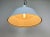 Industrial White Enamel Pendant Lamp from Emax, 1960s For Sale - Image 9 of 13