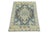 Oriental Hand Knotted Rug Turkish Oushak 2'2" x 3'1" For Sale - Image 4 of 5