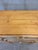 Antique English Edwardian Natural Pine Chest of Drawers With Blue French Line For Sale - Image 9 of 14