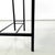 Italian Modern High Stool in Black Metal and Rubber, 1980s For Sale - Image 14 of 15