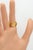 Gold 1990s Temple St. Clair Diamond Flower Band Ring in 18k Yellow Gold, Size 6.25 For Sale - Image 8 of 9