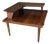 American of Martinsville Two-Tiered Wood Corner Table For Sale