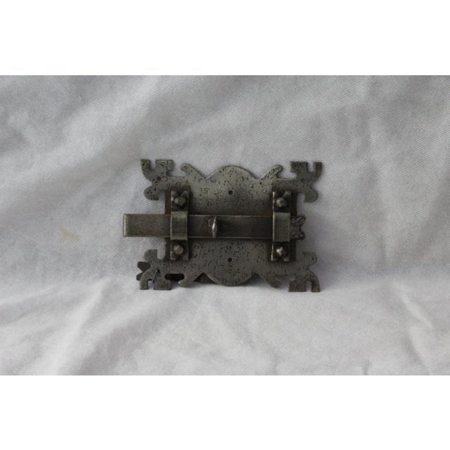 Wrought Iron Door Lock, 1950s For Sale - Image 18 of 18