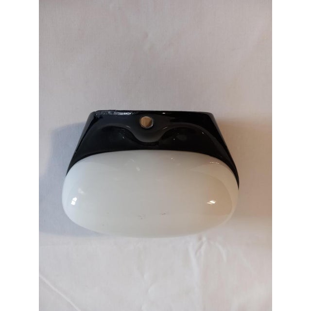 Ceramic Wall Lamp for Lindner by Wilhelm Wagenfeld, 1950s For Sale - Image 7 of 17