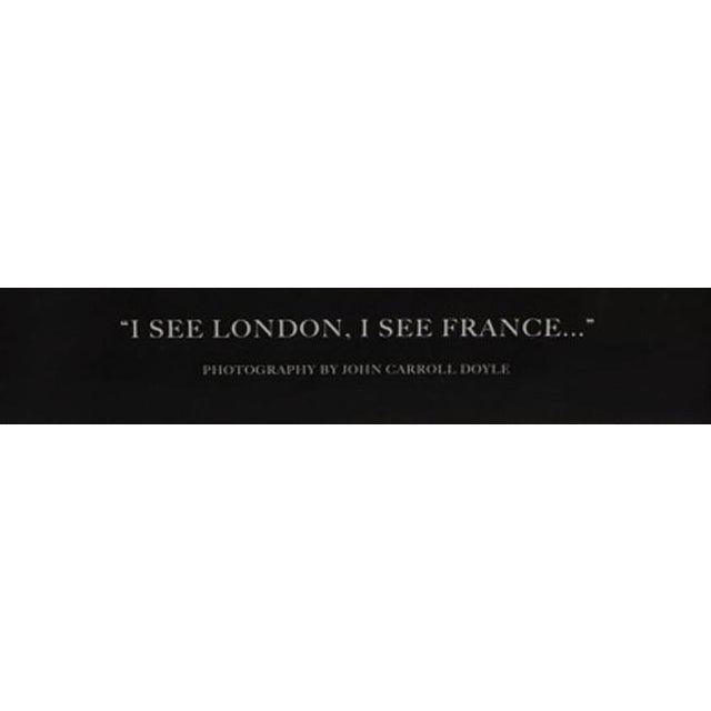 I See London, I See France Framed art print - dimensions: 41-1/2" X 31-1/2" This is a tribute to the famous scene from the...