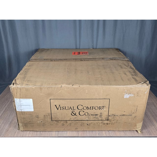 Visual Comfort Kelly Wearstler 24" Precision Polished Nickel Flush Mount Light For Sale - Image 10 of 10