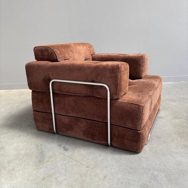 Textile Vintage Lounge Chair, 1970s For Sale - Image 7 of 14