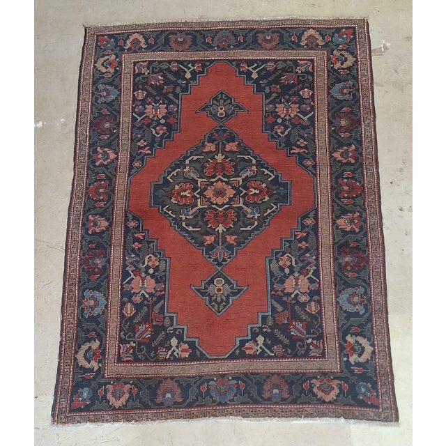 Traditional Vintage Anatolian Hand-Knotted Turkish Wool Rug, 6’5” × 4’6” For Sale - Image 3 of 10
