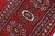 Textile Shabby Chic Bokhara Red/Rust Hand Knotted Wool Rug For Sale - Image 7 of 9