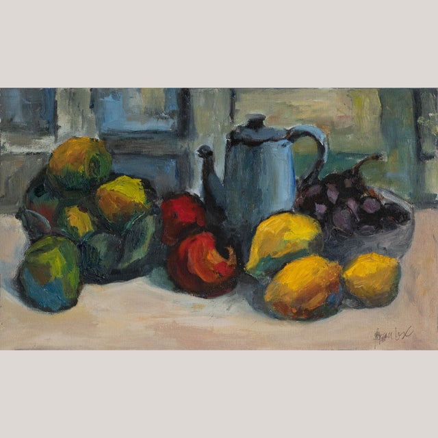 R. Monzó, Untitled, Oil on Canvases, Framed, Set of 3 For Sale - Image 6 of 18