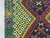 4'5" X 5'10" Green Afghan Chobi Kazak Geometric Wool Flatweave Kilim Rug For Sale - Image 10 of 16