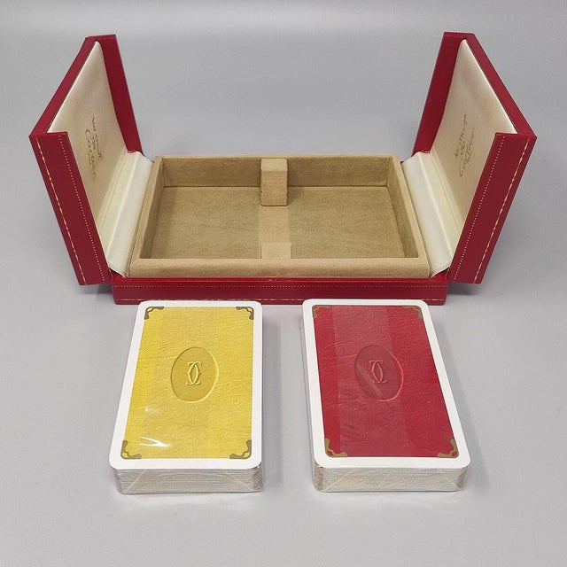 French Playing Cards Box from Cartier, 1970s For Sale - Image 4 of 8