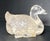 Glass Antique Hand Carved Chinese Duck Bird Rock Crystal Stone Sculpture Statue For Sale - Image 7 of 13