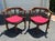 Mid 20th Century Mid 20th Century Pair of Rustic Colonial Style Carved Oak Corner Chairs For Sale - Image 5 of 11