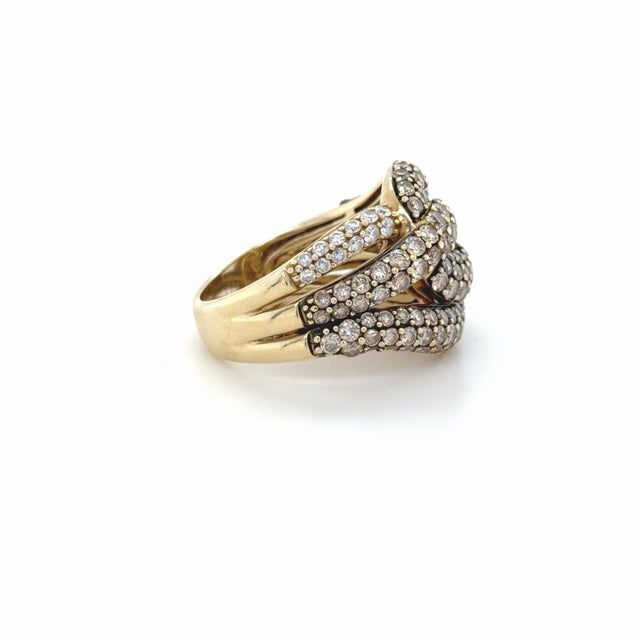 Le Vian, Champagne Diamond and Diamond Ring For Sale In Chicago - Image 6 of 9