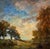Textile Robert Crannell Minor–Landscape at Sunset–19th Century American Tonalist Oil Painting For Sale - Image 7 of 11
