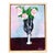 Three French Roses in a Vase, Oil Painting For Sale