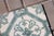Art Deco Tiles Set of 8 Large Portuguese Sage Green & White Floral Geometric Design c.1920s For Sale - Image 14 of 16