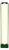 Green Double Neon Lamp by Gian N. Gigante for Zerbetto, 1980s For Sale