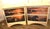 Late 20th Century Pair of Custom Nautical/Sunset Rowboat Nightstands For Sale - Image 4 of 5