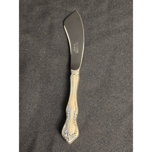 Debussy by Towle 1959 Sterling Silver Flatware 12-Place Set, 88 Pieces For Sale - Image 16 of 18