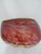 Tim Chilina Large Marbled Red Oregon Pacific Nw Art Glass Vase Bowl For Sale - Image 14 of 18