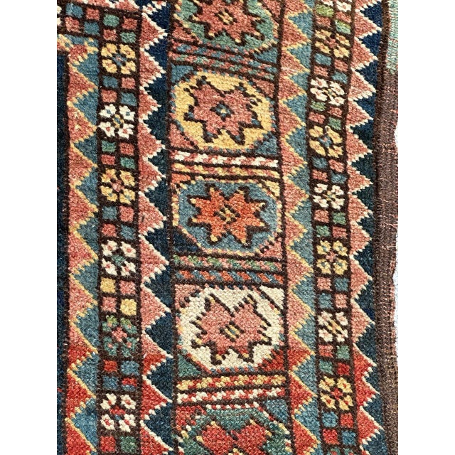 Antique Tribal Kurdish Rug, 1890s For Sale - Image 16 of 18