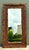 Contemporary Vintage Monumental Bamboo and Rattan Floor Mirror For Sale - Image 3 of 17