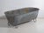 Antique Industrial Zinc Bathtub For Sale - Image 8 of 8