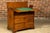 Wood English 19th Century Walnut Campaign Butler's Desk with Three Drawers For Sale - Image 7 of 12