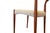 Beige Chairs in Teak and Leather by Henning Kjærnulf for KS Møbler, 1960s, Set of 4 For Sale - Image 8 of 14