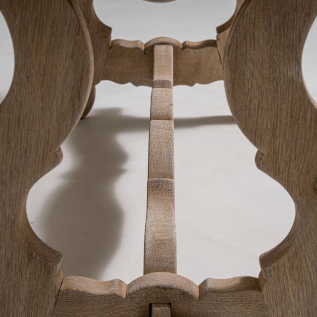 French French Oak Coffee Table, Antique, France, Circa 1970 For Sale - Image 3 of 8