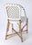 2020s Tenor 18.5 in. Seat Height Rattan Side Dining Chair with Back, Black For Sale - Image 5 of 11
