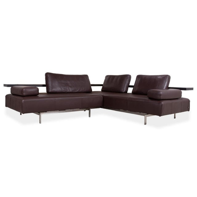 Dono 6100 Corner Sofa in Brown Leather from Rolf Benz For Sale - Image 14 of 14