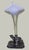 Art Nouveau Opalescent Jack in the Pulpit Vase on Silver Hunting Dog Stand For Sale - Image 4 of 6