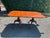 Queen Anne Monumental Vintage Walnut Dining Table With Queen Anne Style Pedestals For Sale - Image 3 of 18