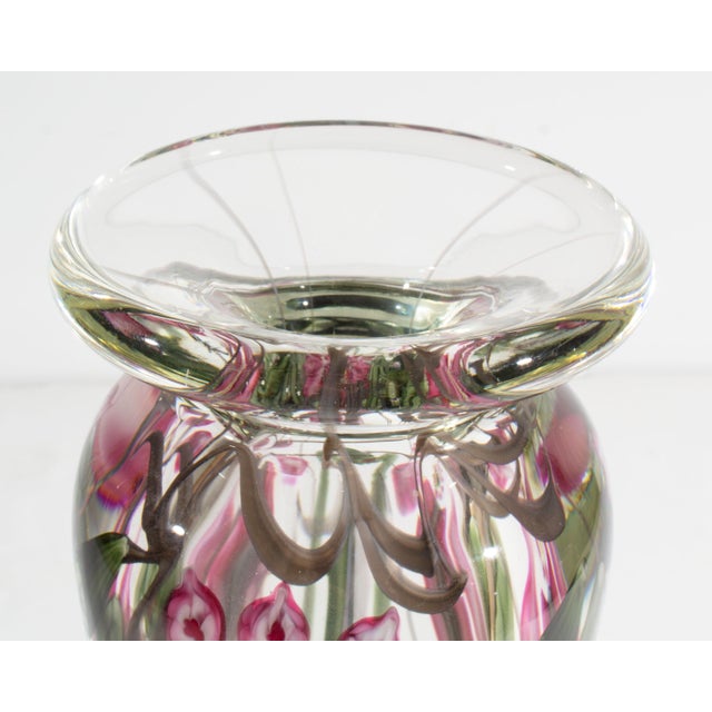 Vandermark Art Glass Vase by Doug Merritt and Stephen Smarr Chairish