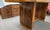 Art Deco British Figured Walnut Pedestal Dining Table, 1930 For Sale - Image 11 of 13