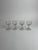 This set of four 18th-century cordial glasses exemplifies the elegance and refinement of Georgian-era glassware. Each...