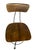 Army Green Pr. Vintage Restoration Hardware Stools For Sale - Image 8 of 14