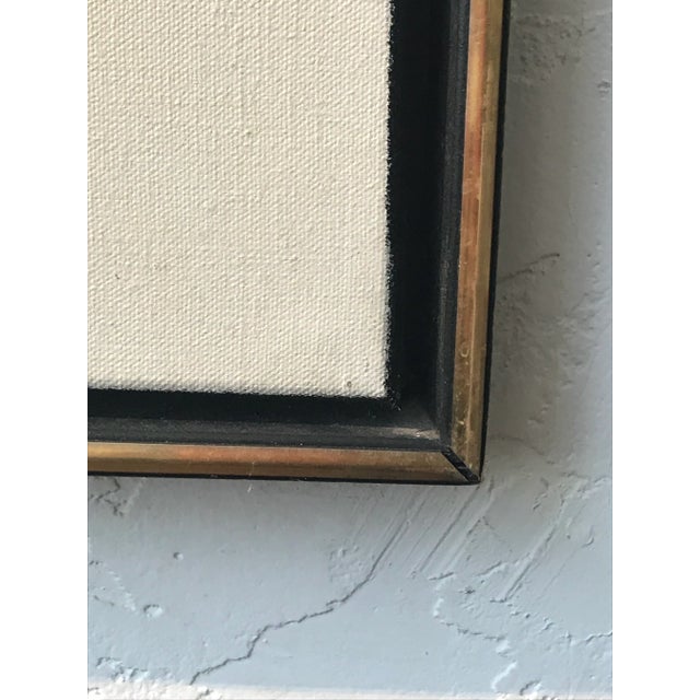 1980s 1980s Starburst Painting by Carmichael, Framed For Sale - Image 5 of 10