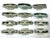 1950s Vintage Ceramic Seashell Clamshell Place Card Holders - Set of 12 For Sale - Image 5 of 6