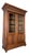 Antique French Glazed Display Oak Cabinet For Sale