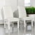 6 White Upholstered High Back Parsons Dining Chairs For Sale - Image 12 of 17